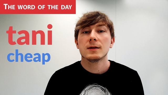 Learn Polish Language: The word of the day - tani