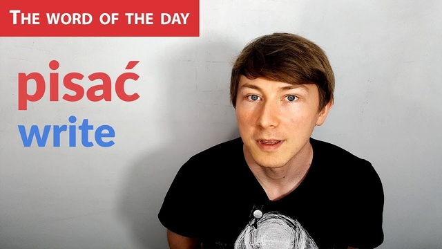 Learn Polish Language: The word of the day - pisać